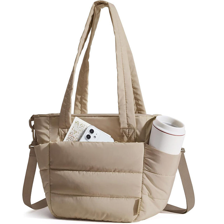 Stylish tote bag with insulated compartments Bowlift