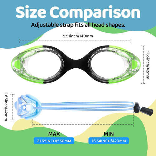 High-performance swim goggles with ergonomic fit and UV protection Bowlift