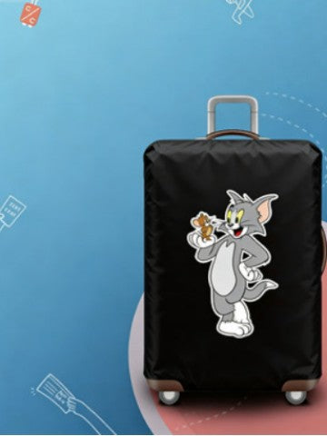 Unisex non-elastic Luggage protective cover with eye-catching design and water-repellent coating Bowlift