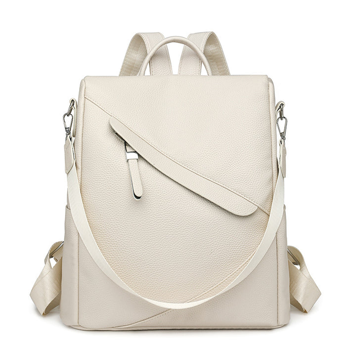 Elegant Leather Laptop Backpack Bowlift