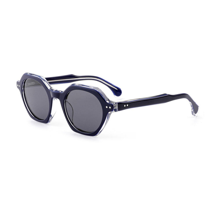 Women's sunglasses in stylish, hexagonal design with sturdy frame and UV protection Bowlift