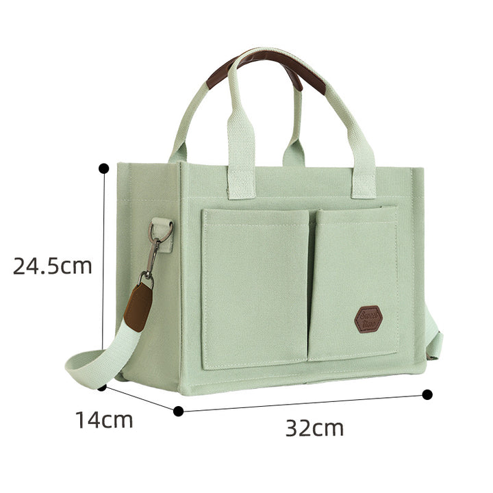 Multi-Pocket Utility Tote Bowlift