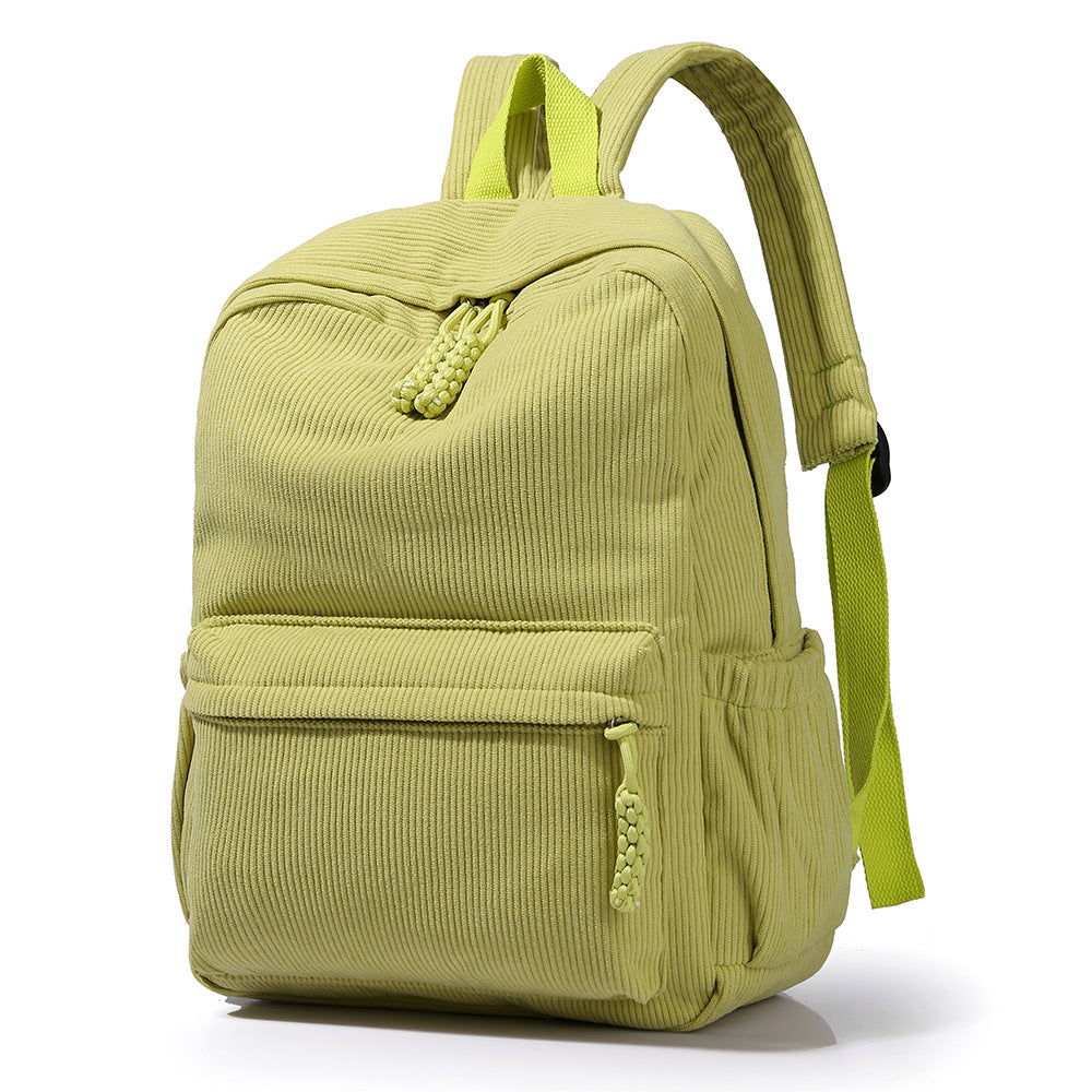 Textured Corduroy Daypack Bowlift