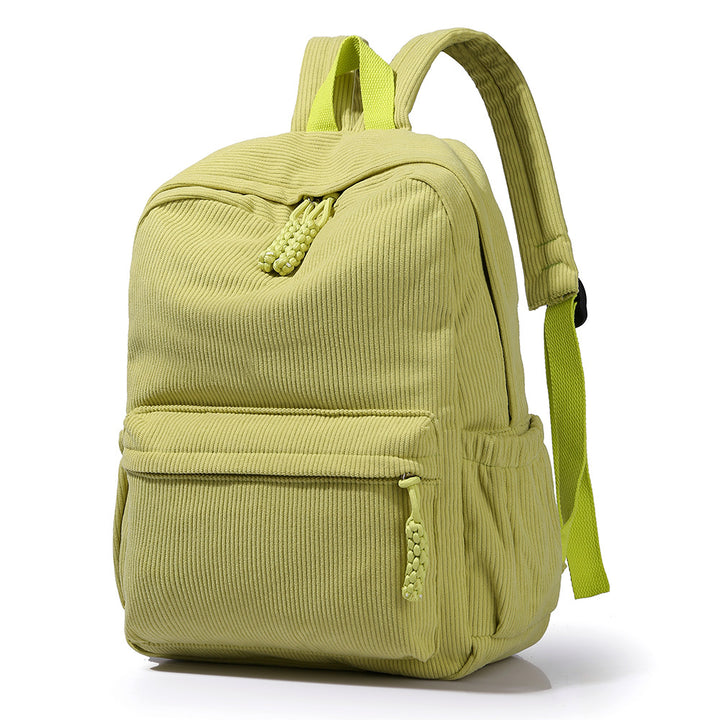 WoTextured Fabric Casual Backpack Bowlift