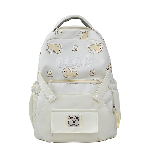 Playful Cartoon Character Backpack Bowlift