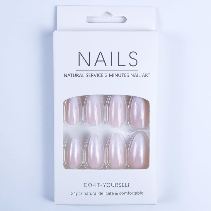 Premium Nails with French Tip Bowlift