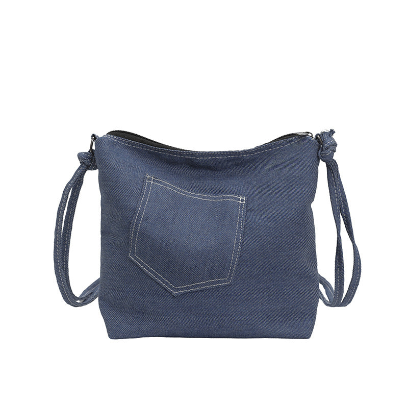 WoCasual Denim Crossbody Bag Bowlift