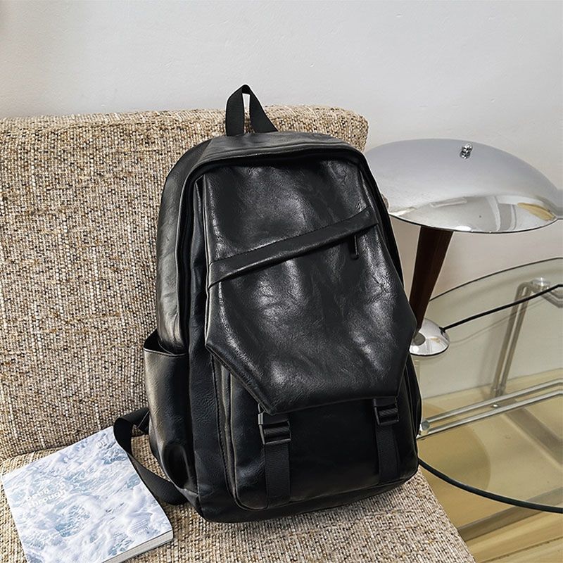 Minimalist Leather Backpack Bowlift