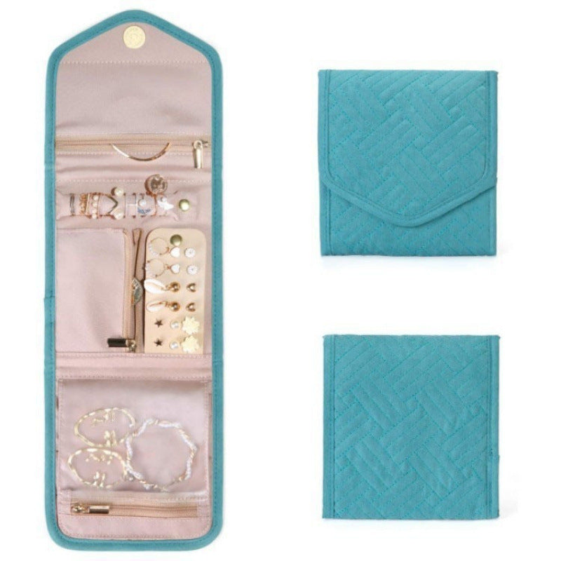 Jewelry Organizer Bag with Clever Compartment System Bowlift