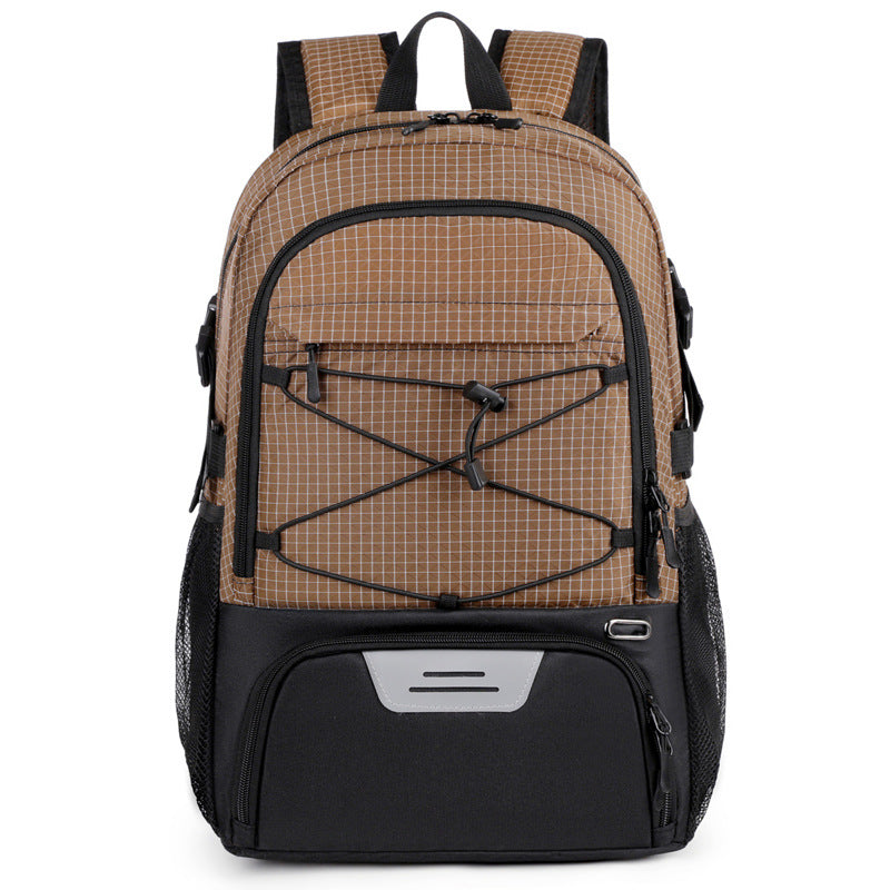 Multi-Compartment Travel Backpack Bowlift
