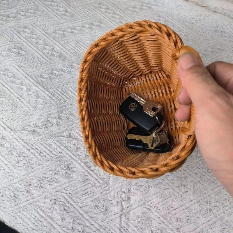 Handwoven Storage Basket Bowlift