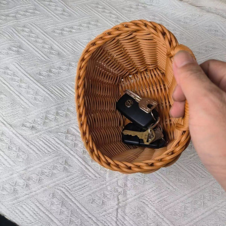Handwoven Storage Basket Bowlift