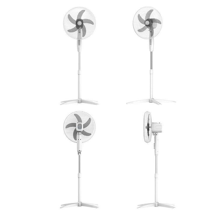 Adjustable Height Oscillating Stand Fan Bowlift