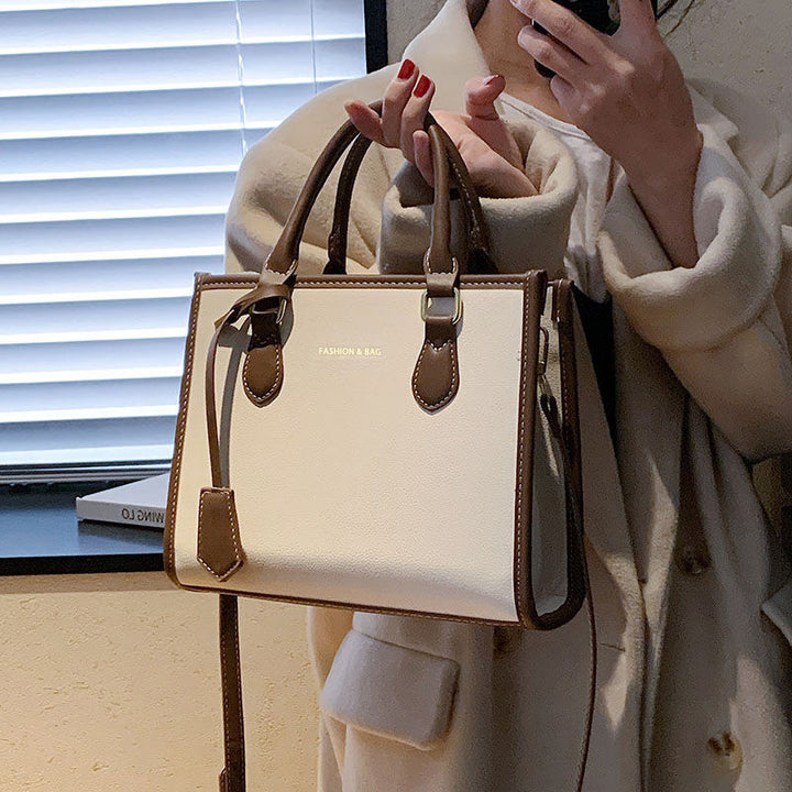 Structured Leather Carryall Bowlift