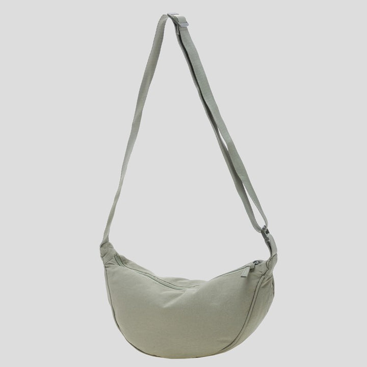 Shoulder bag with practical compartment system and adjustable shoulder strap Bowlift