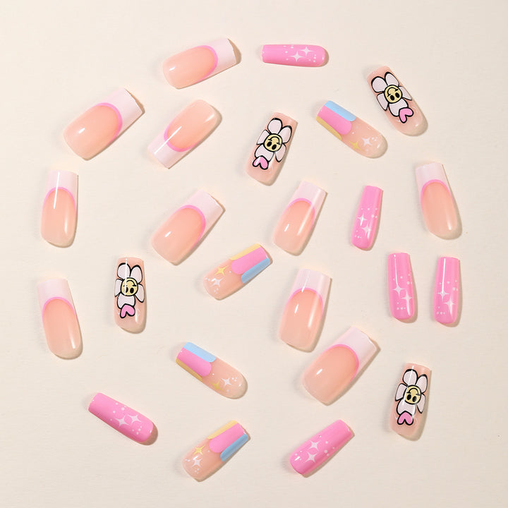 Creative Floral-Themed Nail Art Extensions Bowlift