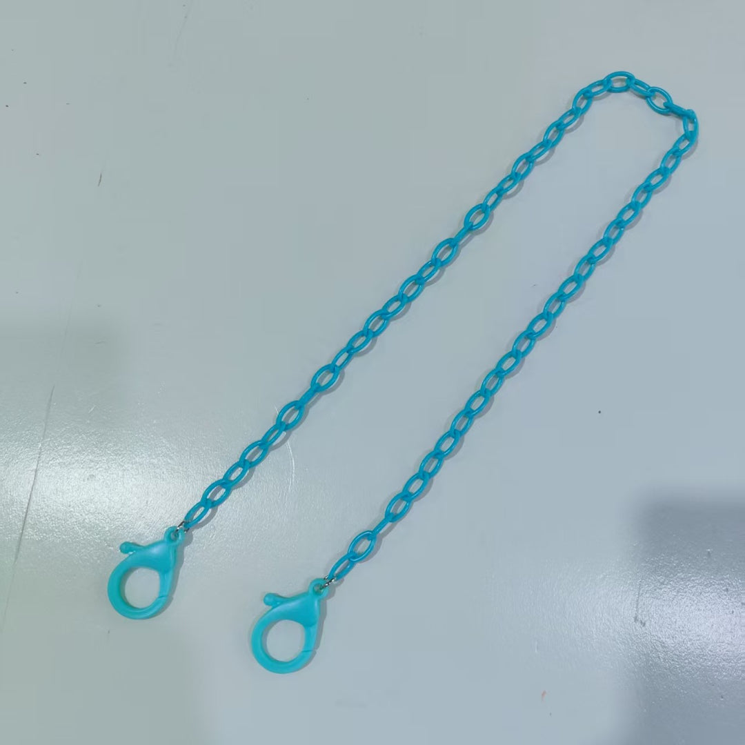 Fashionable Glasses Holder Chain Made of Transparent Material Bowlift