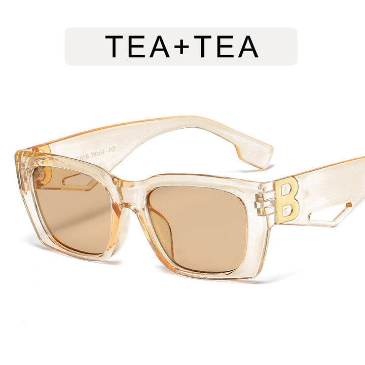 Women’s fashionable geometric sunglasses with unique design elements Bowlift
