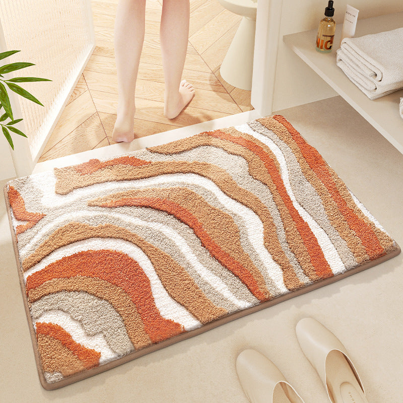 Unisex Plush Bath Mat Bowlift