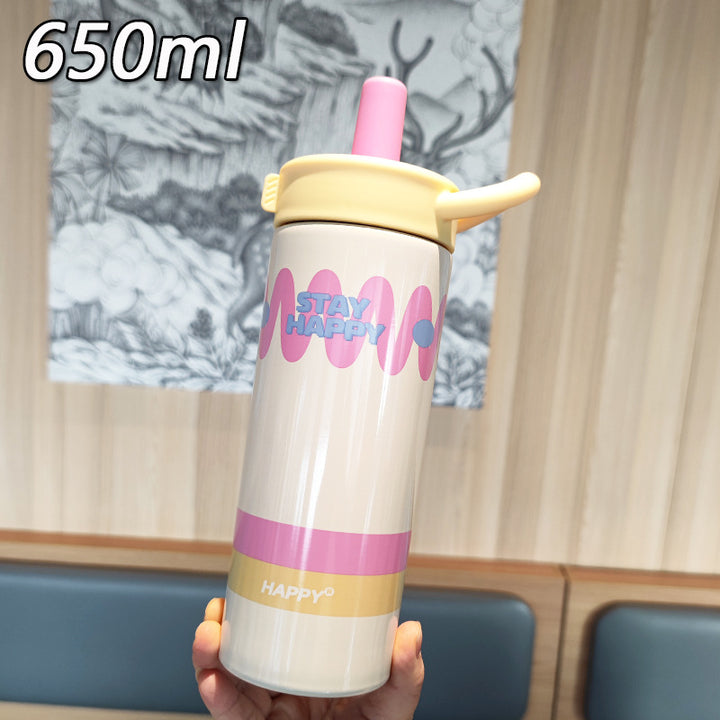 Women creative water bottle Bowlift