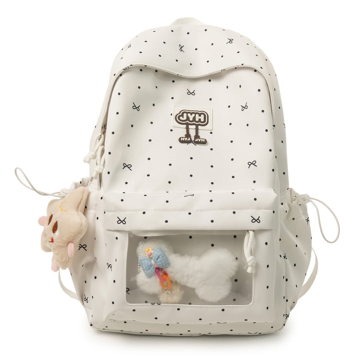 Cute Polka Dot Backpack Bowlift