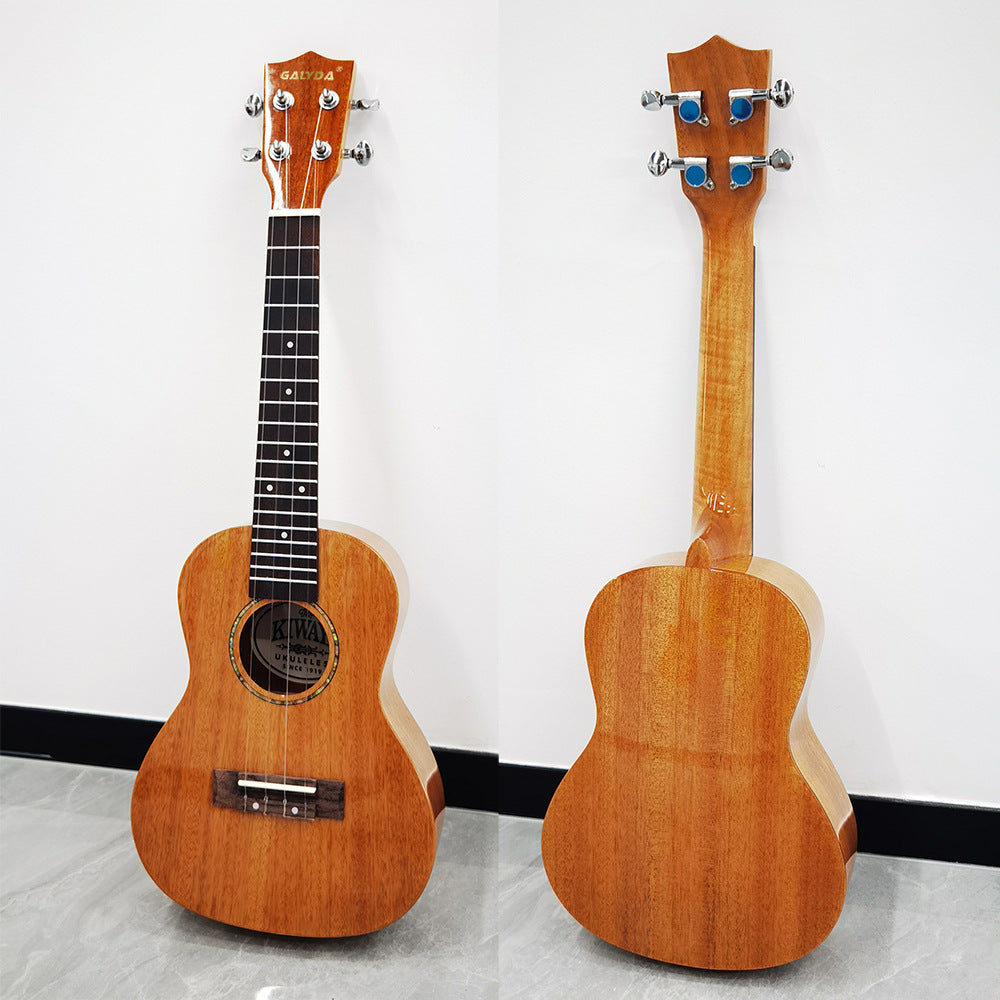Premium Mahogany Body Ukulele Bowlift