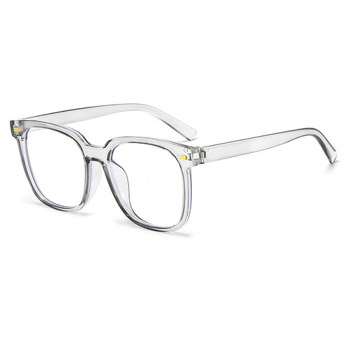 Oversized Transparent Frame Glasses