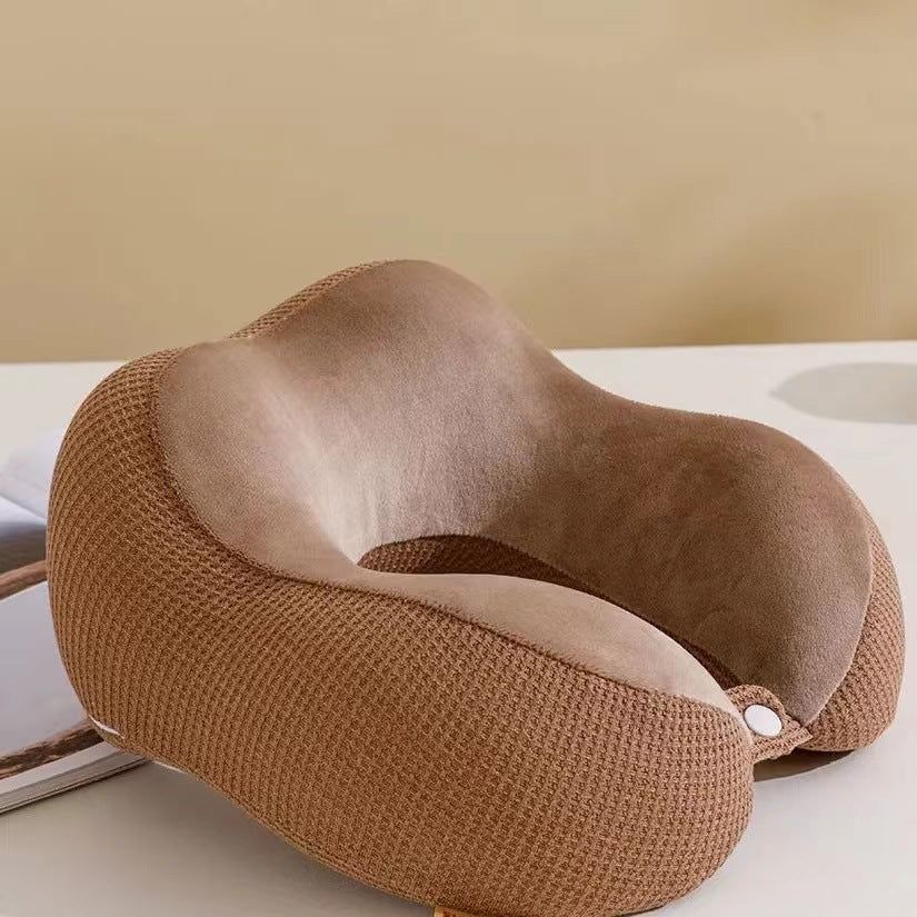 Women's ergonomic travel pillow with cooling effect Bowlift