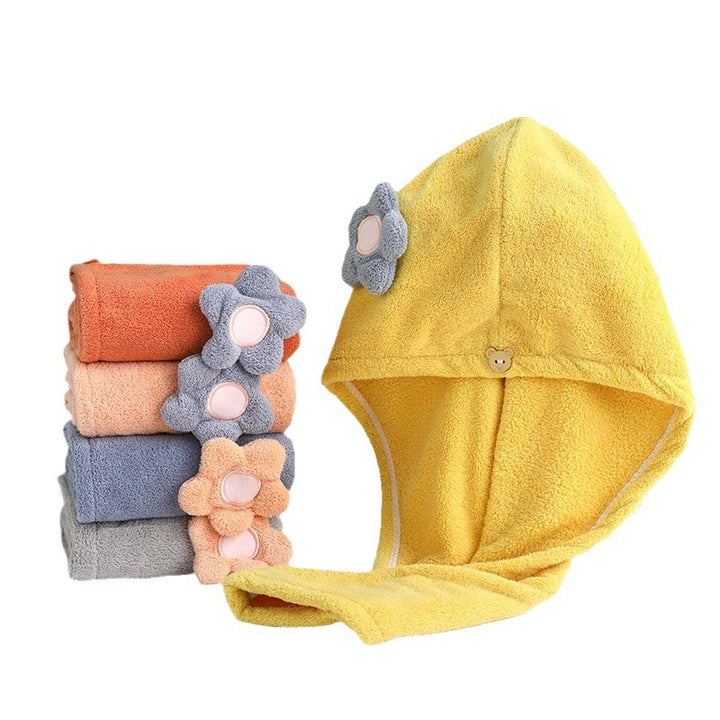 Women's Hair Turban with Practical Button Bowlift
