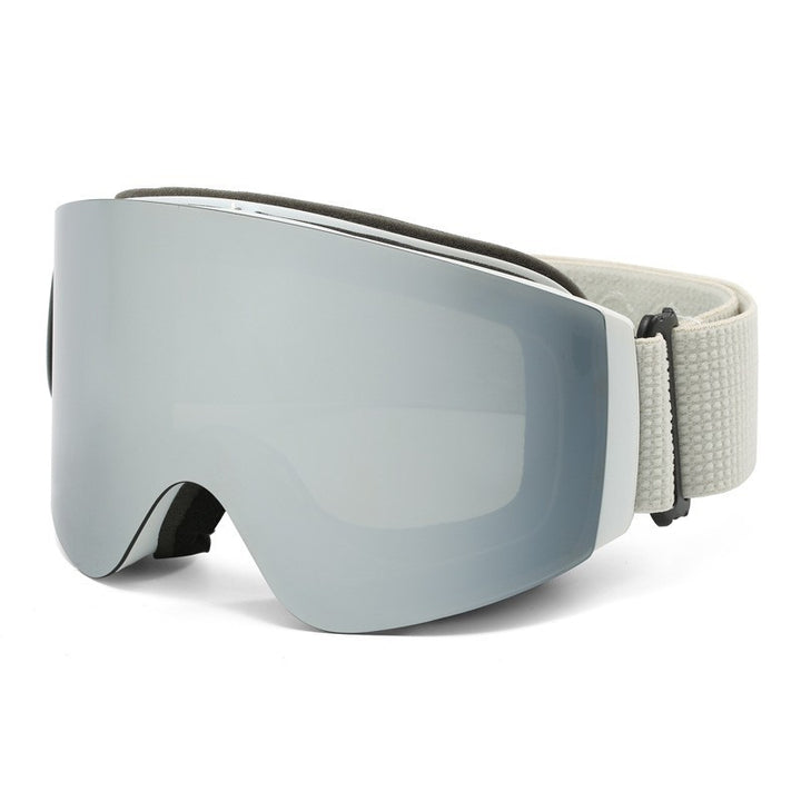 Ladies ski goggles with side glare protection and antifog coating Bowlift