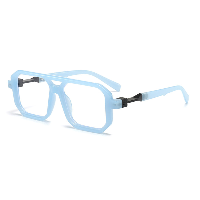 Ladies stylish oversized sunglasses with geometric frame Bowlift