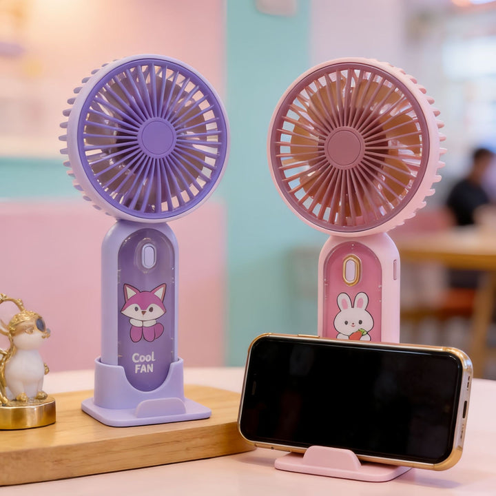 Ladies Portable Mini Fan Bowlift