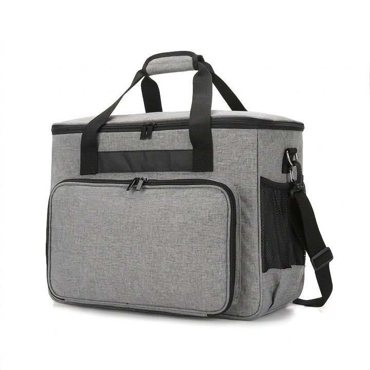 Insulated cooler bag with multiple compartments Bowlift