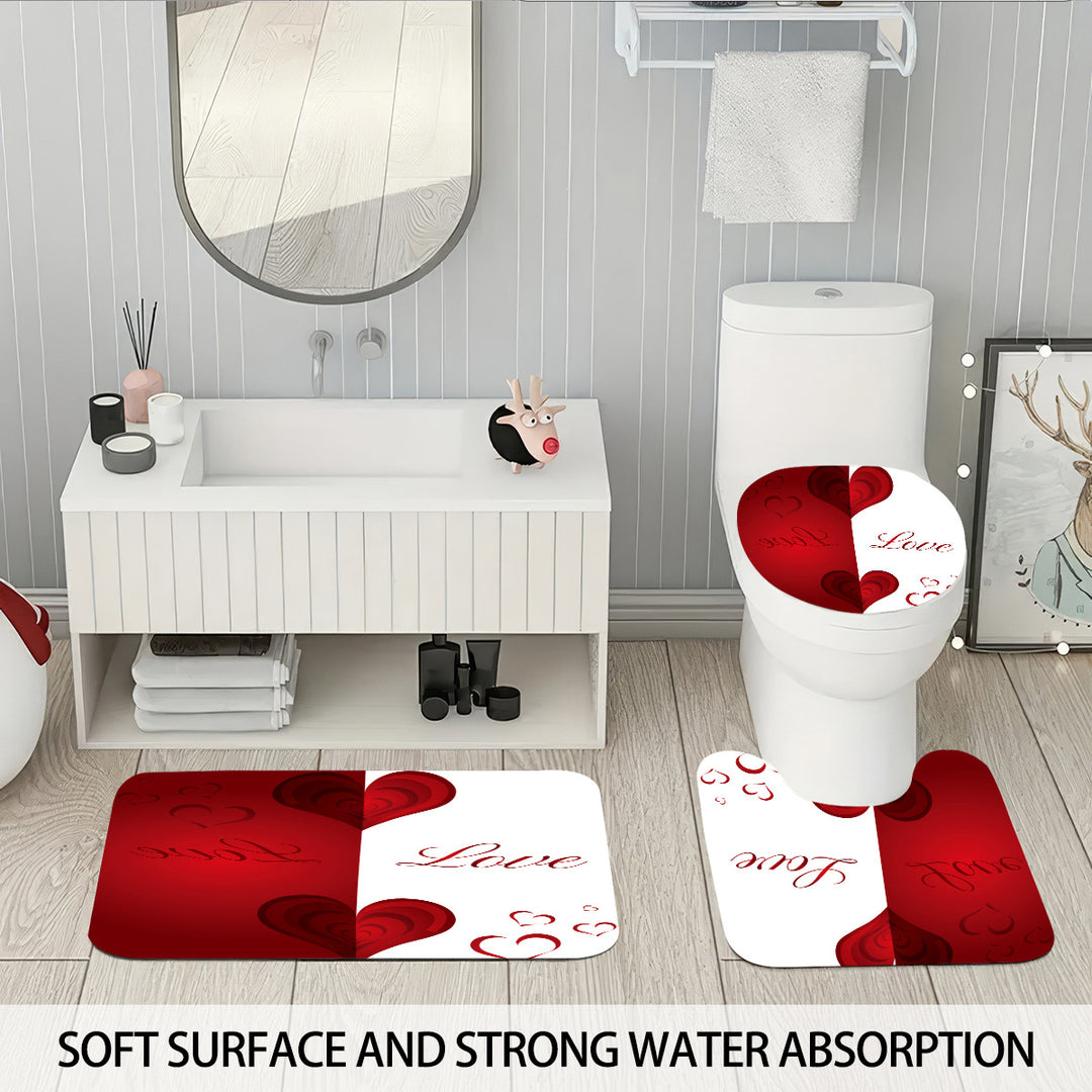 Family Themed Bathroom Decor Set Bowlift