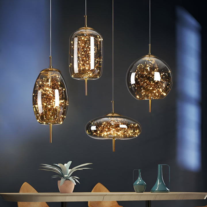BowLift | Glass Nordic Luxe Pendant Lamp