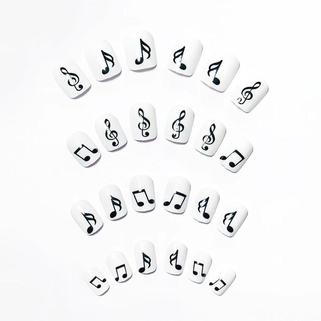 Musical Note Nail Art Bowlift