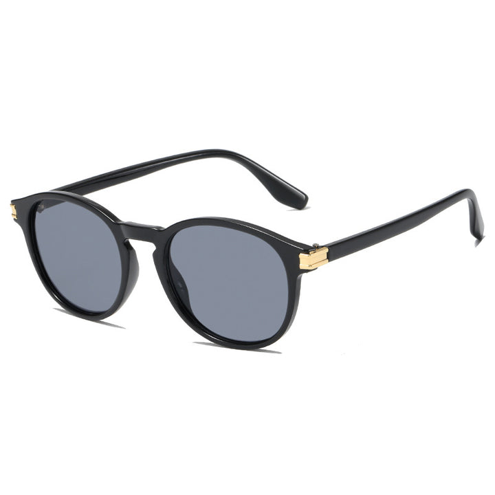 Women elegant sunglasses with transparent frame and stylish accents Bowlift