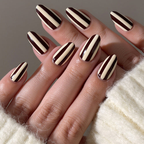 Striped Nail Art Wrap Set Bowlift