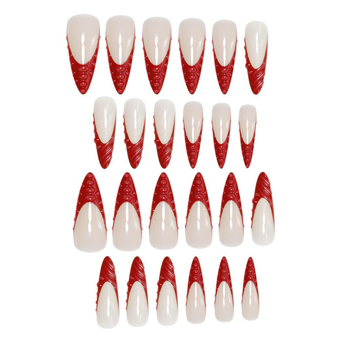 Decorative Sculpted Nail Art Bowlift