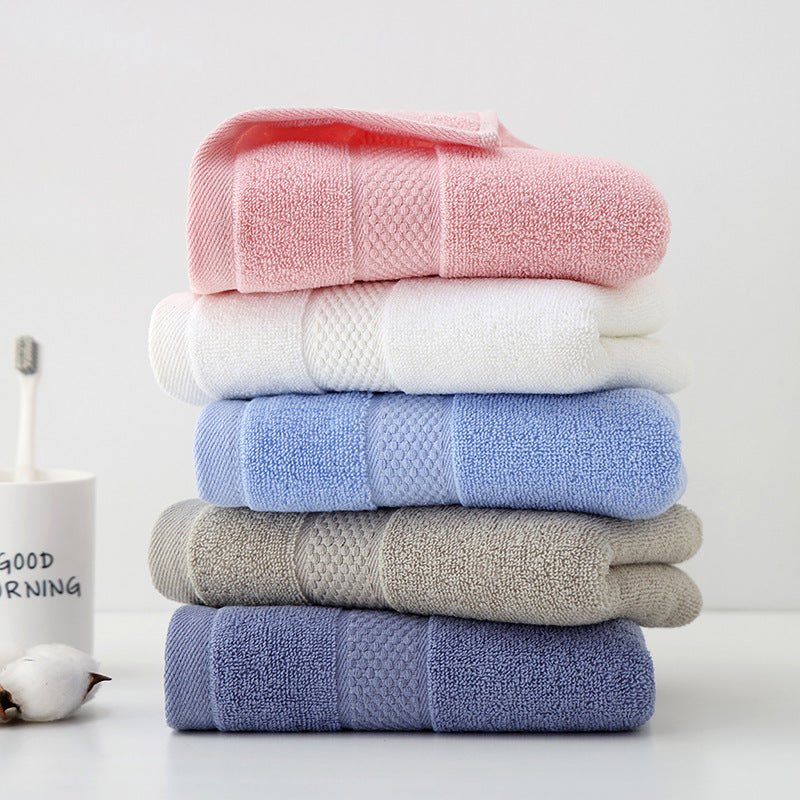 High-Quality Terry Bath Towel With Elegant Stripe Border Bowlift