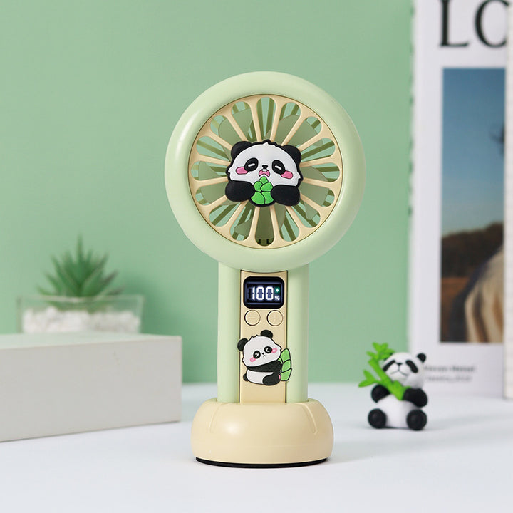 Women portable mini fan with cute panda design Bowlift