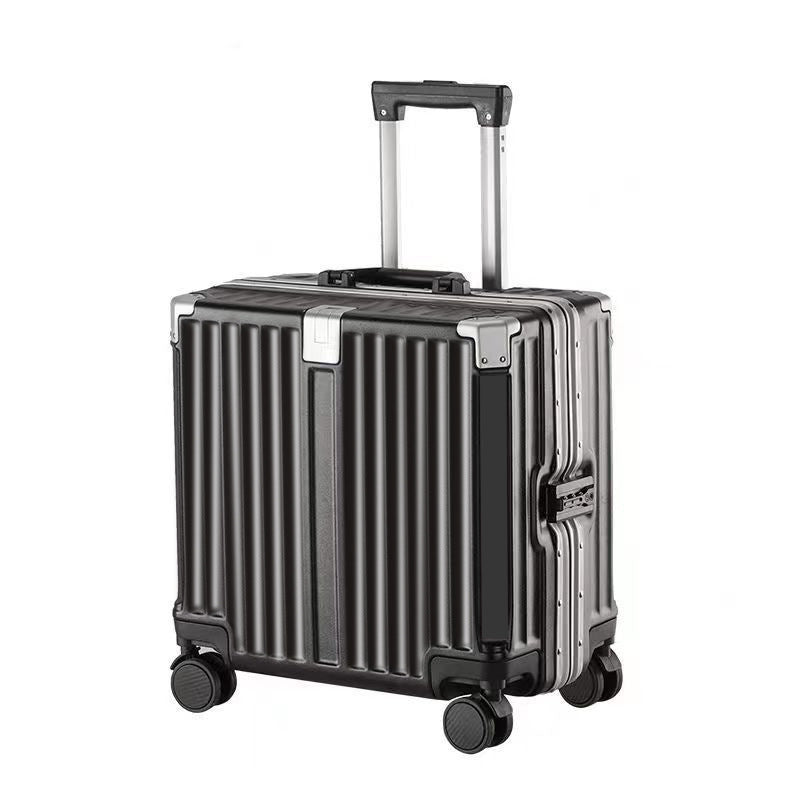 Stylish Multi-Compartment Hard Shell Suitcase Bowlift