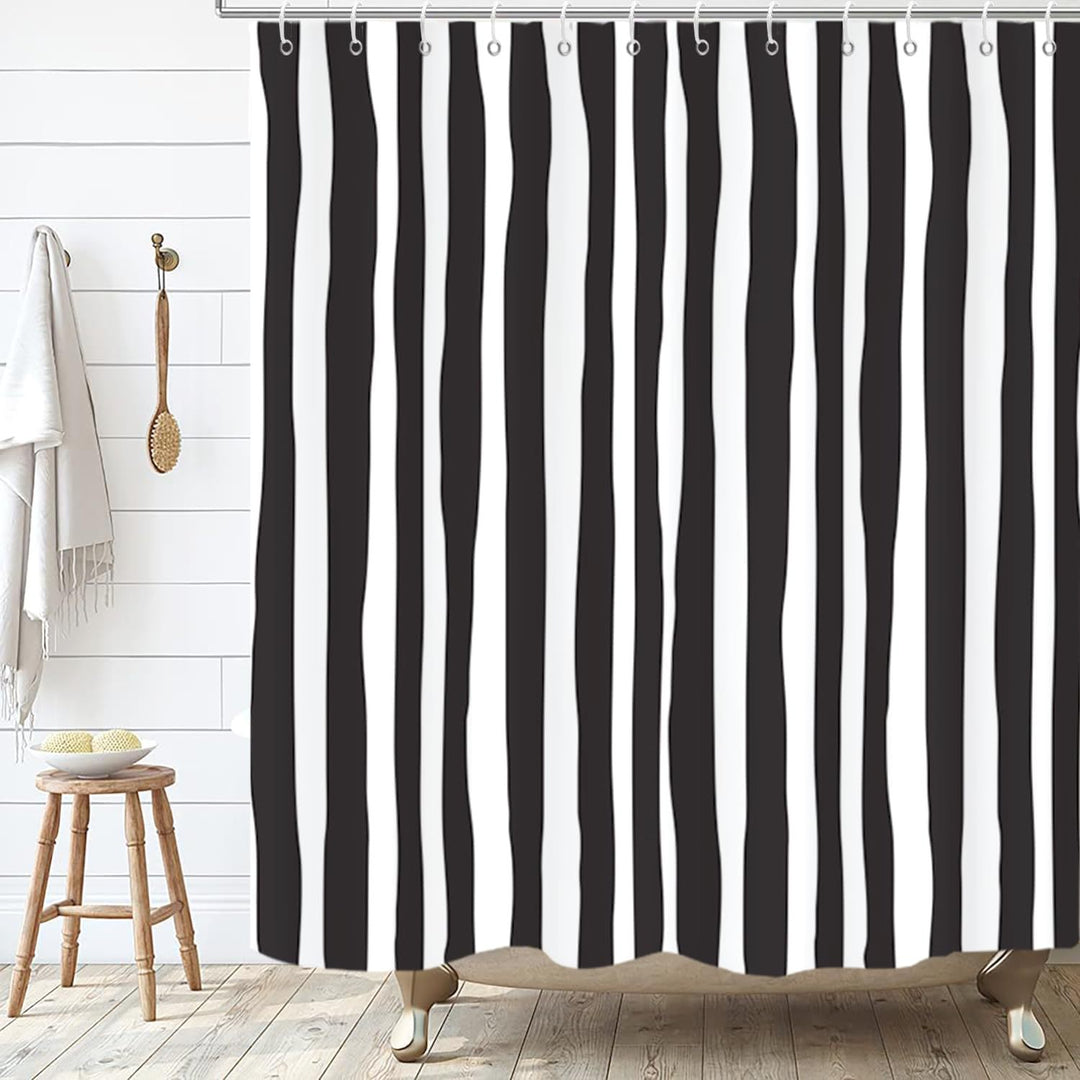 Floral Print Shower Curtain Bowlift