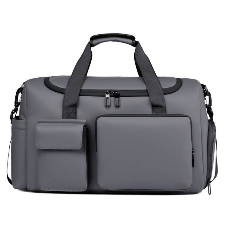 Men's Multifunctional Sports Travel Bag with Innovative Compartment Structure Bowlift