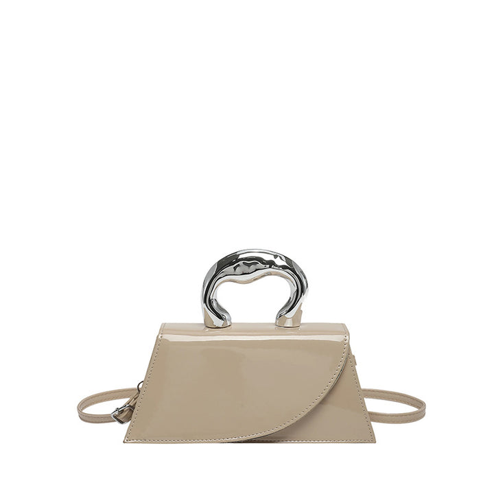 WoChic Patent Leather Handheld Purse Bowlift