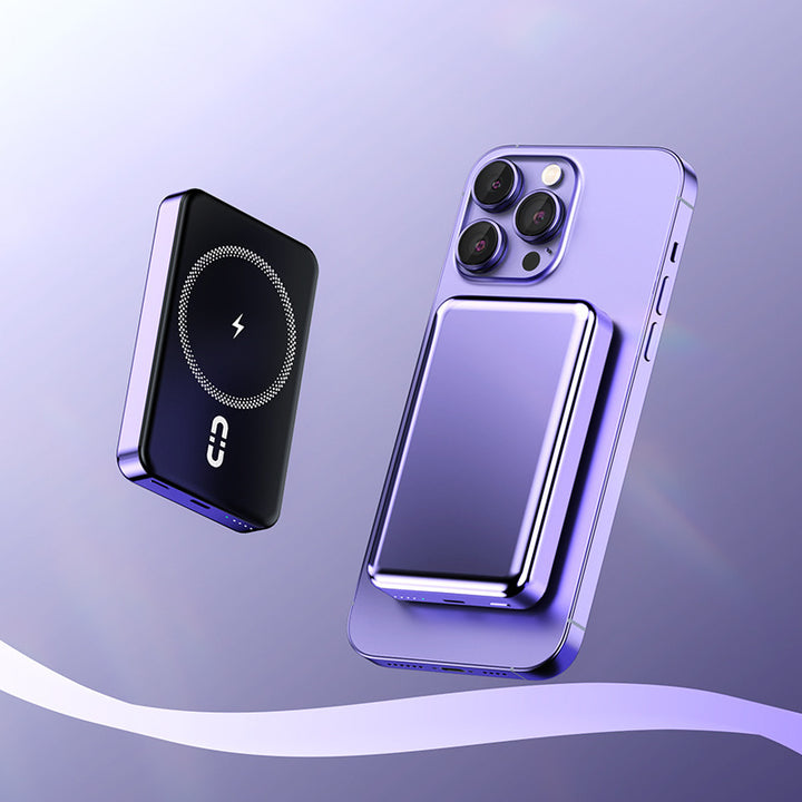 Wearable Magnetic Power Bank with Inductive Fast Charging Function Bowlift