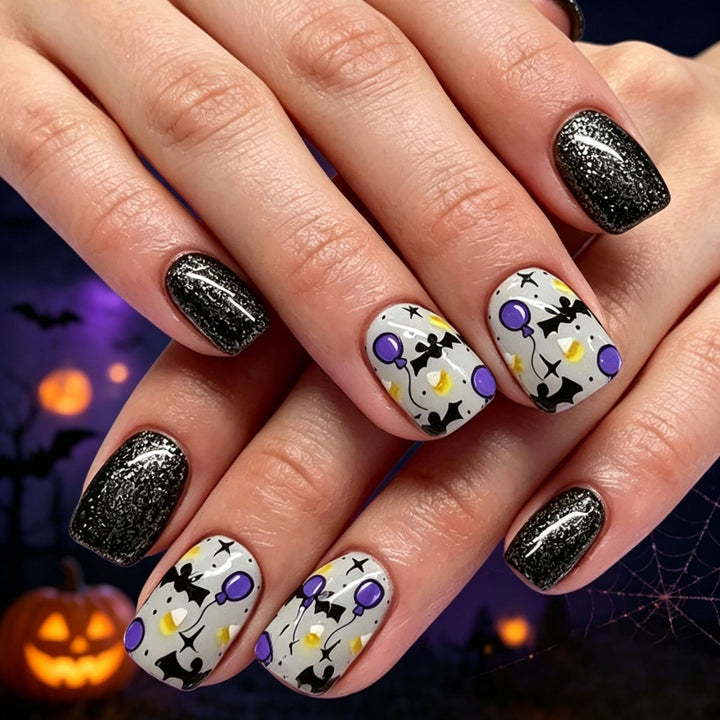 Themed Halloween Nail Art Bowlift