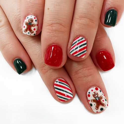 Holiday-Themed Gel Nail Art Tips Bowlift