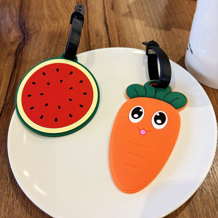 Fun Carrot Design Luggage Tag Bowlift