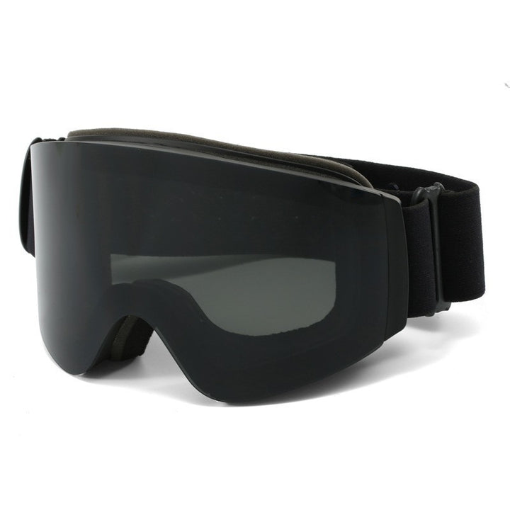 Ladies ski goggles with side glare protection and antifog coating Bowlift